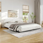 Christopher Knight Home Williams Telaio Letto Imbottito in Bouclé – Capacità 227 kg, Queen o King, Nessuna Rete a Molle Necessaria