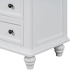 Tavolino da Divano in Legno di Pino a 3 Cassetti con Vassoio Estraibile – 4 Colori, Capacità Cassetto 25 kg