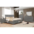 Oslo Transitional Solid Wood 5-Drawer Chest by Furniture of America