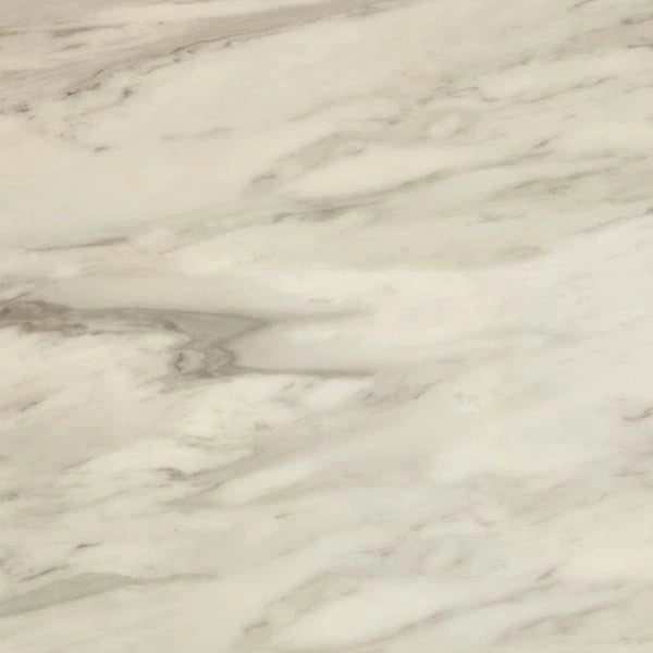 Tavolo da pranzo rotondo Carson Carrington Tornio da 42" – Piano in finto marmo, gambe in legno massello di Hevea, moderno di metà secolo