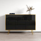 Madia moderna Peri 55" – Ante laccate lucide, struttura opaca, buffet e credenza di fabbricazione UE