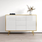 Madia moderna Peri 55" – Ante laccate lucide, struttura opaca, buffet e credenza di fabbricazione UE