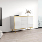 Madia moderna Peri 55" – Ante laccate lucide, struttura opaca, buffet e credenza di fabbricazione UE