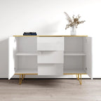 Madia moderna Peri 55" – Ante laccate lucide, struttura opaca, buffet e credenza di fabbricazione UE