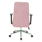 Sedia da ufficio Evanston High-Back – Supporto lombare integrato, inclinazione bloccabile, base cromata, rotelle per carichi pesanti