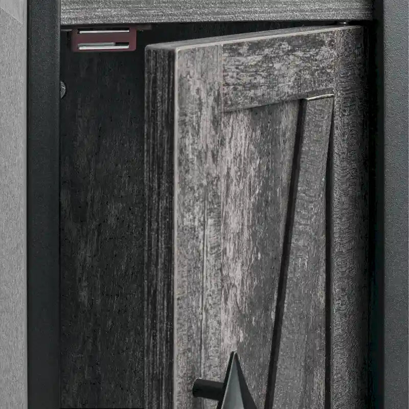 Colonna bagno alta con portarotolo integrato – 3 ripiani aperti, armadietto chiuso, 80 cm di altezza, 4 colori
