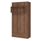 Letto a scomparsa matrimoniale Oakland Living Easy Lift con mensola espositiva – Sistema a doppio pistone, capacità 450 kg, 5 colori