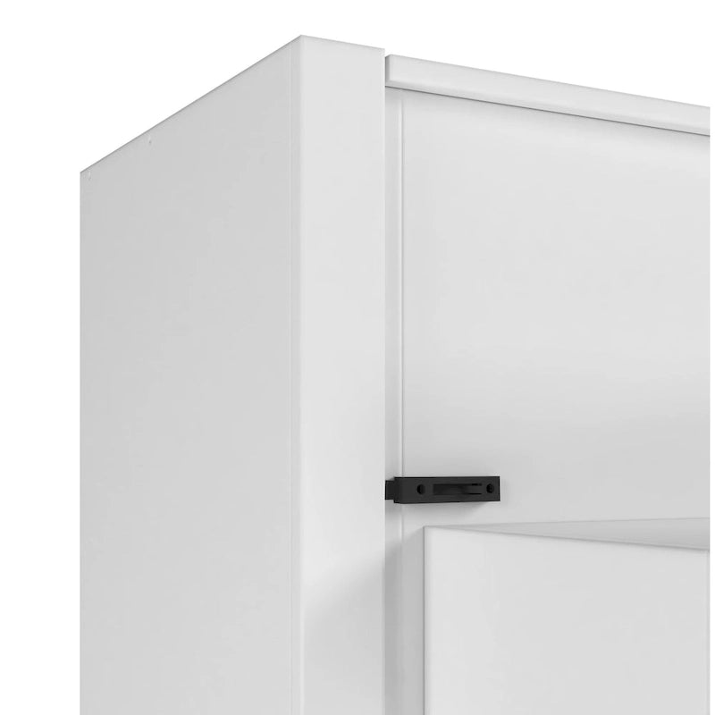Letto a scomparsa matrimoniale Oakland Living Easy Lift con mensola espositiva – Sistema a doppio pistone, capacità 450 kg, 5 colori