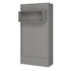 Letto a scomparsa matrimoniale Oakland Living Easy Lift con mensola espositiva – Sistema a doppio pistone, capacità 450 kg, 5 colori