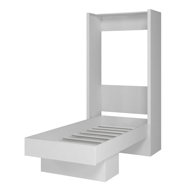 Letto a scomparsa matrimoniale Oakland Living Easy Lift con mensola espositiva – Sistema a doppio pistone, capacità 450 kg, 5 colori