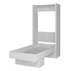 Letto a scomparsa matrimoniale Oakland Living Easy Lift con mensola espositiva – Sistema a doppio pistone, capacità 450 kg, 5 colori