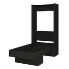Letto a scomparsa matrimoniale Oakland Living Easy Lift con mensola espositiva – Sistema a doppio pistone, capacità 450 kg, 5 colori