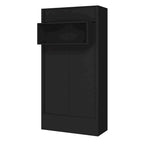Letto a scomparsa matrimoniale Oakland Living Easy Lift con mensola espositiva – Sistema a doppio pistone, capacità 450 kg, 5 colori