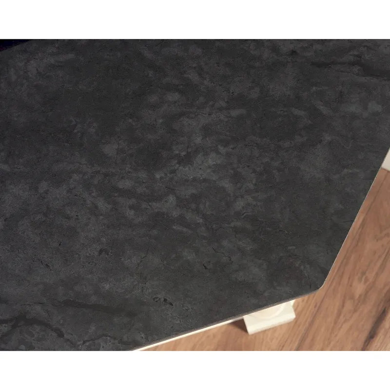 Mobile angolare porta TV e Credenza multimediale Palladia – Adatto a TV fino a 60", finitura Rovere Ghiaccio