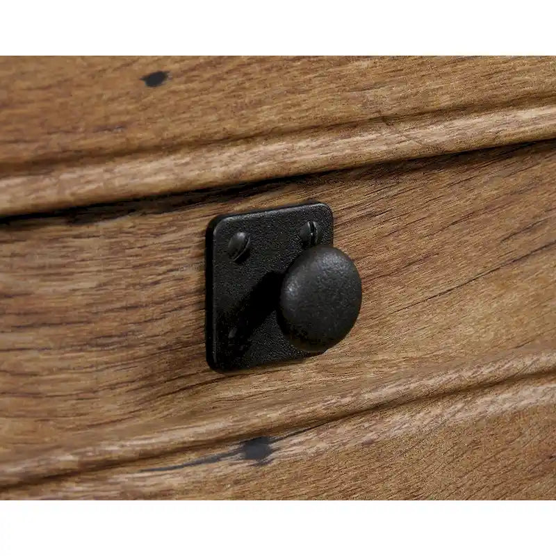 Mobile angolare porta TV e Credenza multimediale Palladia – Adatto a TV fino a 60", finitura Rovere Ghiaccio